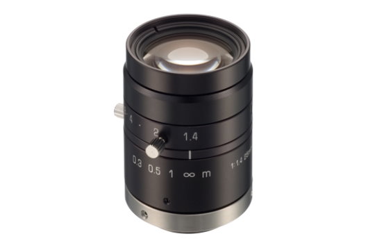 Proven 25 mm Megapixel Lens for 2/3-inch sensors in Machine Vision