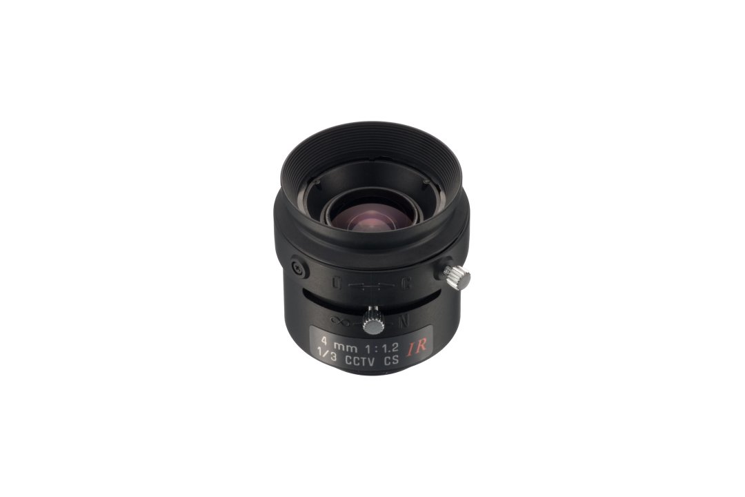 4 mm IR-Corrected CCTV Lens with CS-Mount